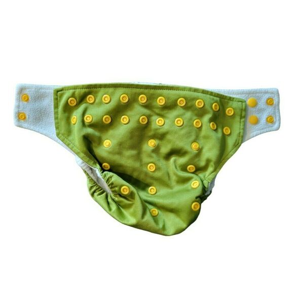 Little Monsters giraffe cloth pocket diaper - Picture 3 of 5